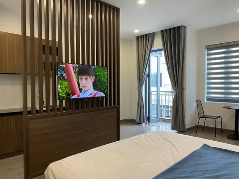 Studio Apartment for Rent – 5 Minutes Walk to Beach, North Nha Trang – 30 m², Balcony – 5.5M VND/Month