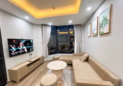 Modern 2-Bedroom Apartment with Sea View – HUD Building – Central Nha Trang – 18M VND/Month