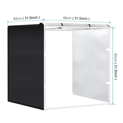 Puluz 라이트 박스 80×80×80 cm – 완벽한 상태