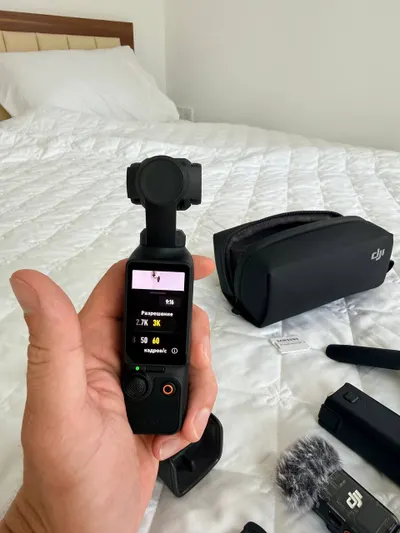 DJI OSMO POCKET 3 COMBO – Практически новое – 512 ГБ флешка в комплекте – Использовалось 6 раз