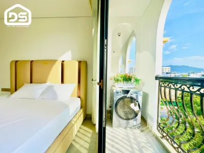 Studio Apartment for Rent – West Nha Trang – 50 m² – 2 Balconies – Furnished – 13.5M VND/Month