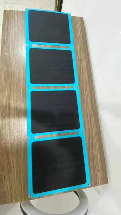 Портативная солнечная панель – 33.5×29 см, быстрая зарядка смартфонов и ноутбуков