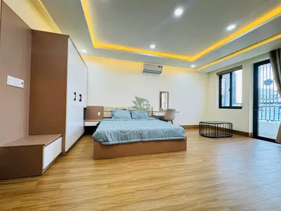 Furnished Studio with Balcony in Ha Quang 1