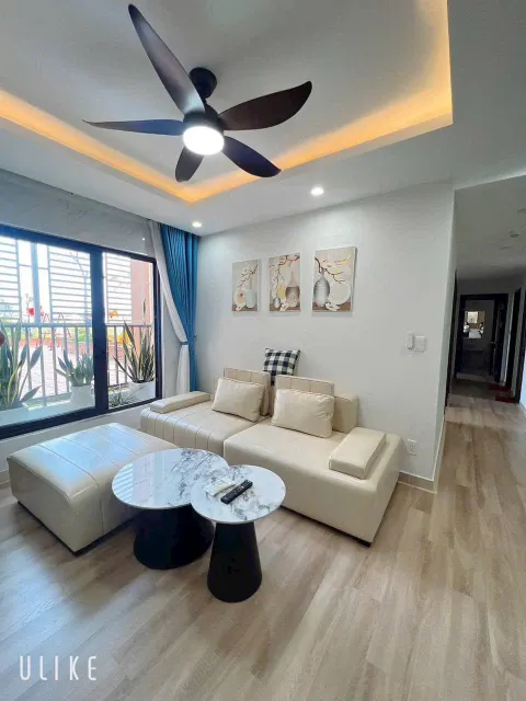 3-Bedroom Corner Apartment for Rent – CT2 VCN Phước Hải, Nha Trang – Fully Furnished, Modern Amenities, Spacious Balcony – 15M VND/Month