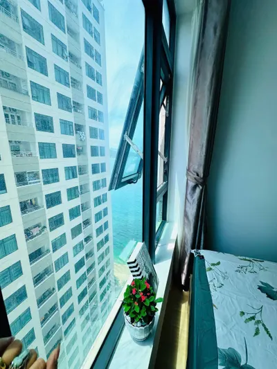 2卧室公寓出租 – Oceanus，顺化北部（陈富街）– 2间浴室，家具齐全，健身房 – 1450万VND/月