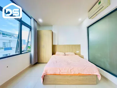 스튜디오 아파트, 30m² – 가구 완비, 주차장, 도시 전망 – 700만 베트남 동/월