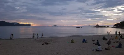 Rain at Nha Trang's North Beach – August 23 Morning