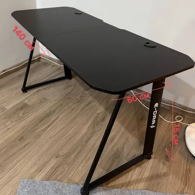 Bán bàn chơi game E-DRA EGT1460A – 140×60×75 cm, như mới