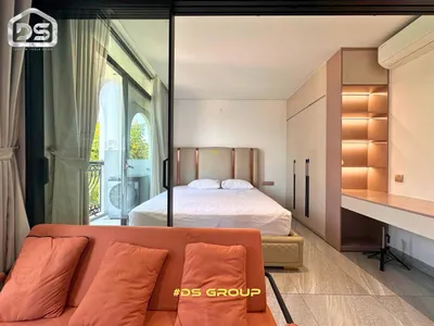 1-Bedroom Luxury Apartment – Hà Quang 2 with 2 Balconies, Elevator