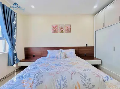 2卧室公寓租赁 – 芽庄西部 – 全家具 – 1200万越南盾/月