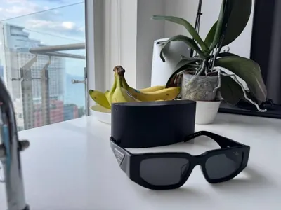 Original Prada Sunglasses – Unisex, Black – 4M VND