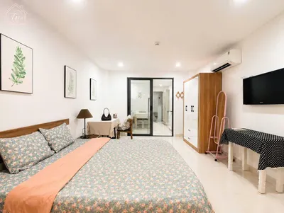 1卧室公寓出租 – 芽庄中心 – 配家具 – 950万越南盾/月
