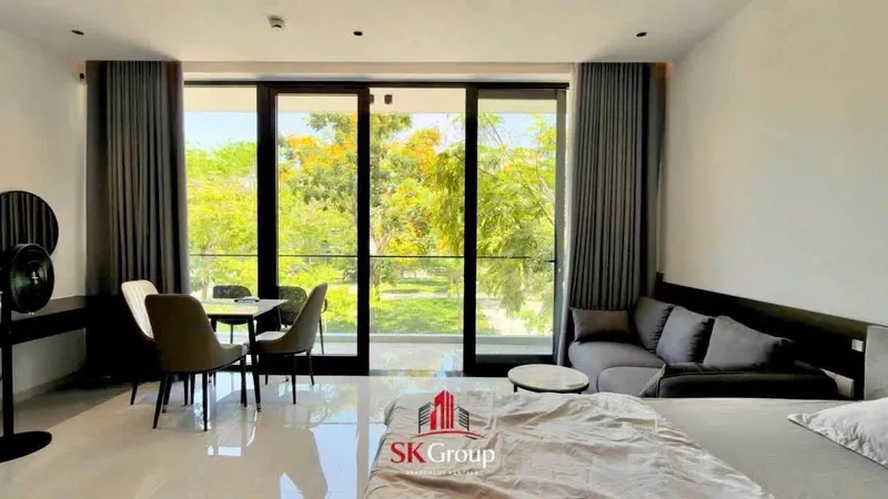 Studio with Separate Kitchen & Bathroom in Hà Quang 2 – 13M VND/Month