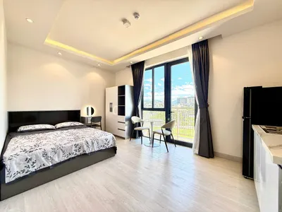 발코니가 있는 스튜디오 아파트 임차 – Hà Quang 2, Nha Trang