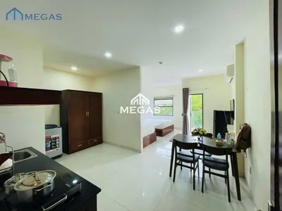 2-Bedroom Furnished Studio Apartment with Balcony – 8M VND/Month near Beach