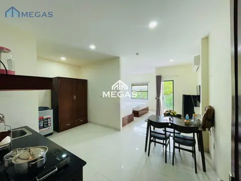 2-Bedroom Furnished Studio Apartment with Balcony – 8M VND/Month near Beach