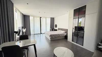 河内港城舒适工作室公寓出租 – Ha Quang 2 区 – 全部配置 – 15 百万越南盾/月