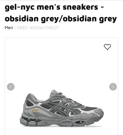 Кроссовки ASICS Gel-NYC – US 9 – новые, с коробкой – 3,1 млн VND