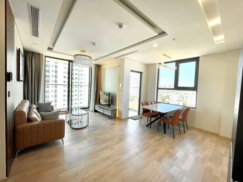 Квартира с 2 спальнями в CT1 Riverside Luxury – Запад Нячанга – 18 млн VND/месяц — 7/9