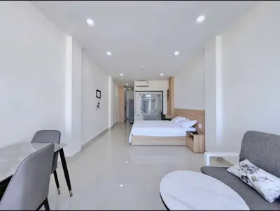 Premium Studio for Rent with Sea View Balcony – Central Nha Trang, 100m from Beach