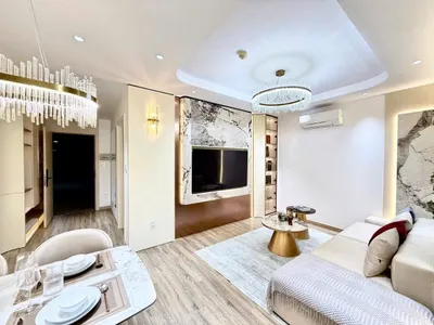 Căn hộ 2 phòng ngủ với tầm nhìn toàn cảnh biển và núi — Muong Thanh (04 Tran Phu)