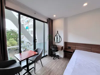 Studio Apartment for Rent – Central Nha Trang – Nguyen Thien Thuat Street – 5 Minutes to Beach – 9M VND/Month