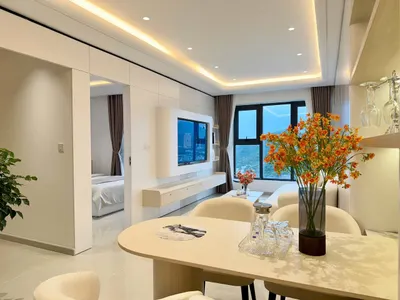 Премиум-класс 2-комнатная квартира в аренду — Oceanus OC3, Нячанг — 72 м², новая, вид на город и горы — 24M VND/месяц