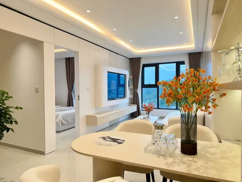 Căn Hộ Cao Cấp 2 Phòng Ngủ Cho Thuê — Oceanus OC3, Nha Trang — 72 m², Mới, Tầm Nhìn Thành Phố & Núi — 24 Triệu VND/Tháng