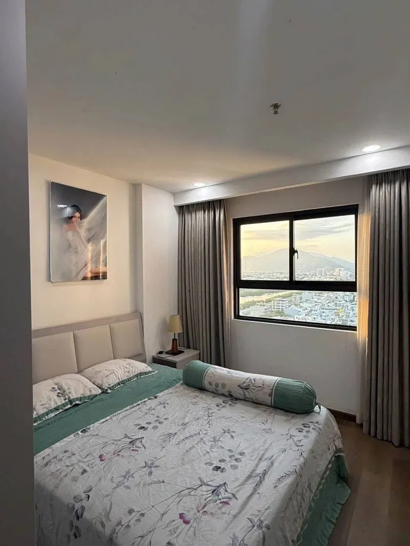 2-Bedroom, 2-Bathroom Apartment for Rent in CT2 VCN Phuoc Hai – West Nha Trang – Fully Furnished – 80 m² – 14th Floor – 18M VND/Month — 4/7