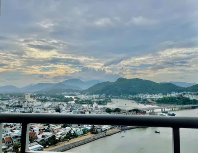 2-спальная квартира в аренду в Muong Thanh Riverside – 68 м², вид на море, 15 млн ₫/месяц