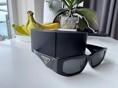 Original Prada Sunglasses – Unisex, Black – 4M VND