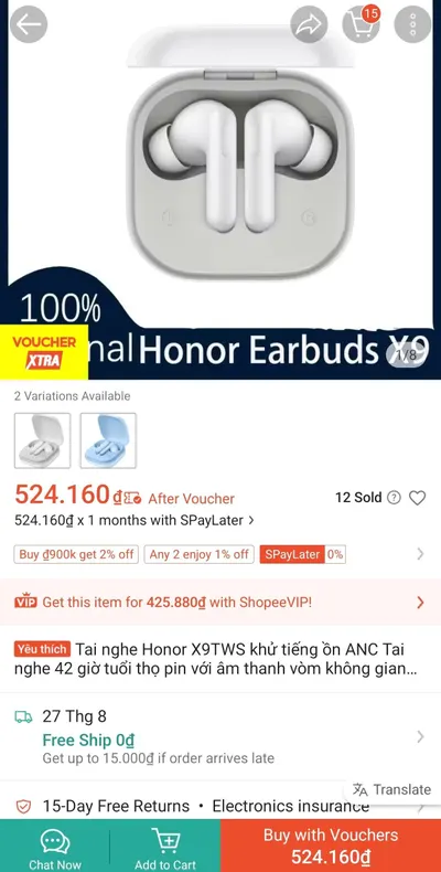 Honor X9D Smartphone Bundle – 8500mAh, AMOLED, 256GB + Earbuds