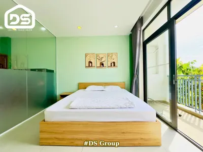 Hạ Quang 2 스튜디오 아파트 — 발코니가 있는 1층