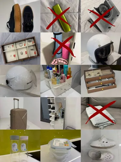 Clearance Sale – Shoes, Jewelry, Helmets & Home Organizers