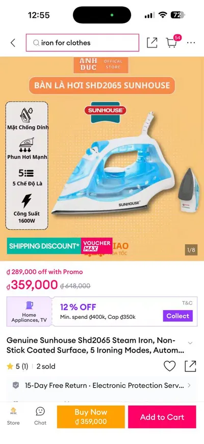 Bundle: Air Fryer, Scales, Iron, Laptop Stand, Massager, Mirror, Darsonval