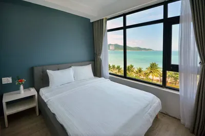 2-Bedroom Apartment for Rent – OC2B Complex, North Nha Trang – Sea View, Fully Furnished – 16-17M VND/Month