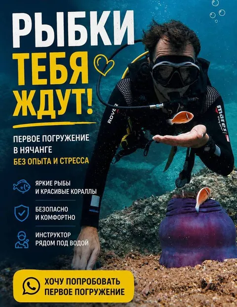 Personal Diving & Snorkeling Tours in Nha Trang – Russian Instructor