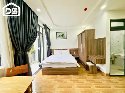 Studio Apartment in ACC Vườn Xoài, Central Nha Trang – 8M VND/Month, Balcony & Washer