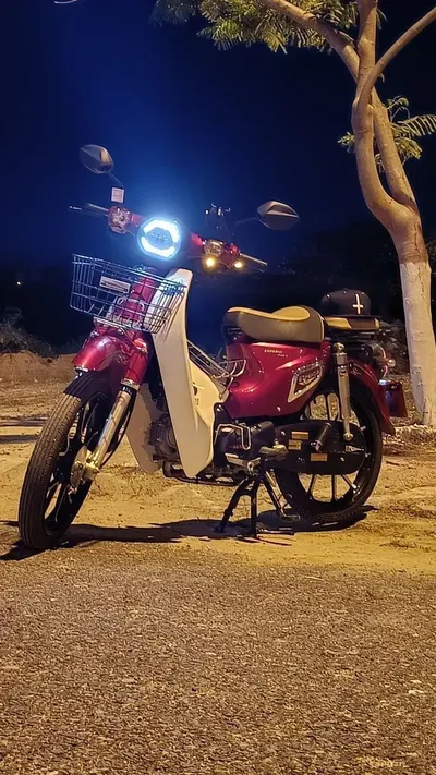 Куб 50cc – пробег 2000 км, новое состояние, север Нячанга