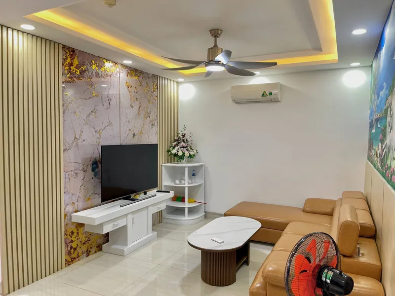 Luxury 2-Bedroom Apartment for Rent – Muong Thanh 04, Nha Trang, 15M VND/Month — 3/8