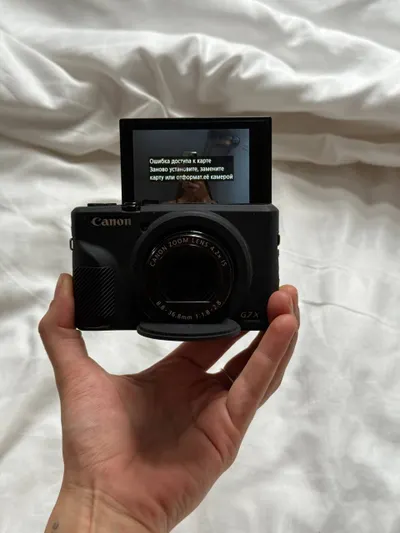 Canon G7 X Mark III в отличном состоянии – продажа с дисконтом при срочной покупке