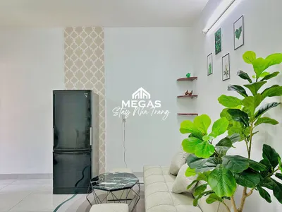 Căn hộ 1 phòng ngủ được trang bị đầy đủ – 45m², truy cập bằng dấu vân tay, bảo vệ 24/7 – 6,5 triệu VND/tháng