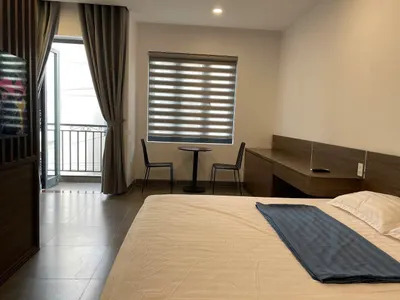 Studio Apartment for Rent – 5 Minutes Walk to Beach, North Nha Trang – 30 m², Balcony – 5.5M VND/Month