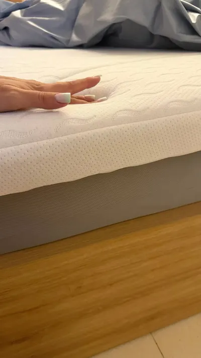 JYSK 메모리 폼 매트리스 토퍼 – 180×200cm, 8cm, 거의 새것 – 3.8M VND