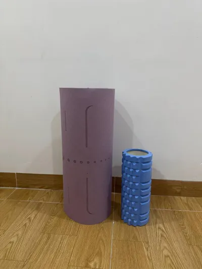 Yoga Mat with Foam Roller and Air Fryer – Multi-Item Sale