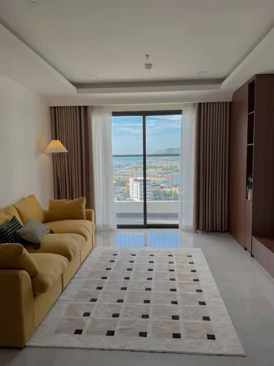 Căn hộ 2 phòng ngủ cho thuê – CCU-01 HUD Phước Long, Nam Nha Trang – view sông, đầy đủ nội thất – 15 triệu đồng/tháng