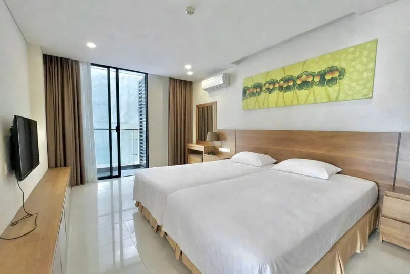 2-Bedroom Apartment for Rent in Maple Complex, Centre Nha Trang – 100 m to Beach – 25 Million VND/Month