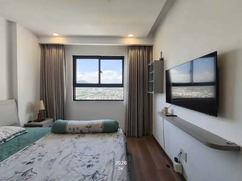 2-Bedroom, 2-Bathroom Apartment for Rent in CT2 VCN Phuoc Hai – West Nha Trang – Fully Furnished – 80 m² – 14th Floor – 18M VND/Month — 5/7