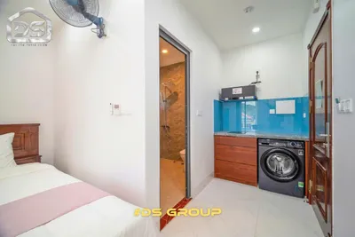 1-Bedroom Apartment for Rent – Hòn Xện, North Nha Trang – 35 m² – Balcony – Washing Machine – 8.5M VND/Month