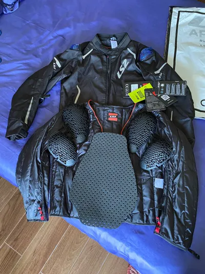 LS2 Zoom Man 오토바이 자켓 – 신규 3-in-1 라이딩 장비